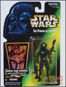 69570-69608-HOLO Death Star Gunner Green Card Hologram Power Of The Force