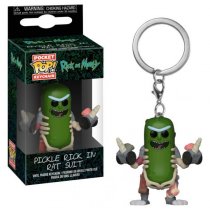 Pickle Rick - Rat Suit - Keychain