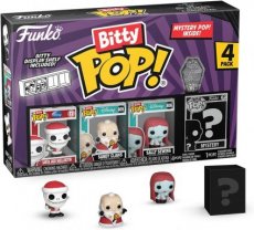 A Nightmare Before Christmas 4-pack Santa Jack Bitty Pop Funko
