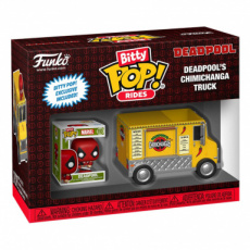 FK83625 Deadpool With Chimichange Truck Bitty Pop Funko
