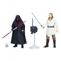 HASE1687 Darth Maul + Qui-Gon Jinn 2-pack Force Link 2 Solo Star Wars