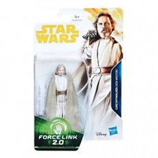 HASE1728 Luke Skywalker Jedi Master Force Link 2 Solo Star Wars