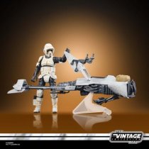 HASF6883 Speeder Bike With Scout Trooper And Grogu The Vintage Collection