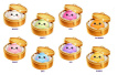 JOY56303 Squeez'a Dumpling Squishy Blind Box