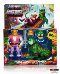 Adam & Cringer Cartoon Collection Masters Of The Universe Origins