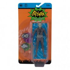 MCF15053 The Riddler Black & White TV Variant Batman 66 DC Retro Action Figure