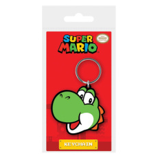 Yoshi Rubber Keychain Super Mario