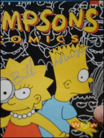 SIMP-2 The Simpsons Nr. 2 - Signed By Matt Groening & Bill Morrison - Certified Autographs